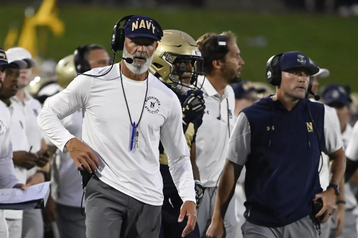 Yards And Stripes: Navy Rallies While Air Force Falls On Road