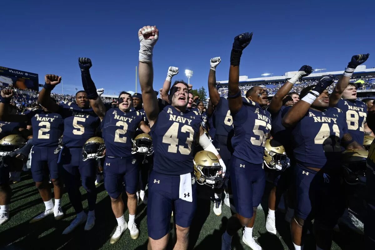 Yards And Stripes: Navy Outlasts Air Force In Instant Classic