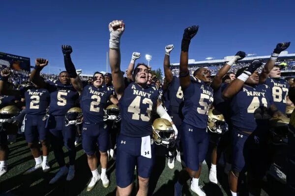 Yards And Stripes: Navy Outlasts Air Force in Instant Classic