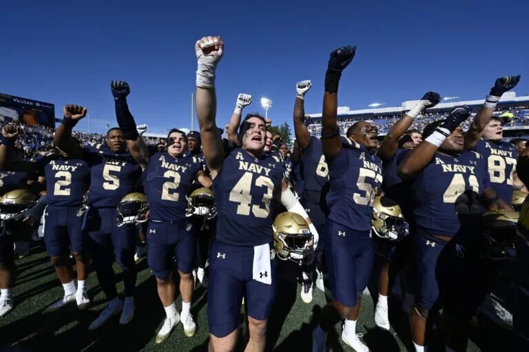 Yards And Stripes: Navy Outlasts Air Force In Instant Classic