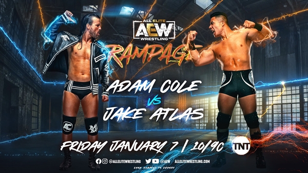 Jake Atlas Rampage Debut vs Adam Cole