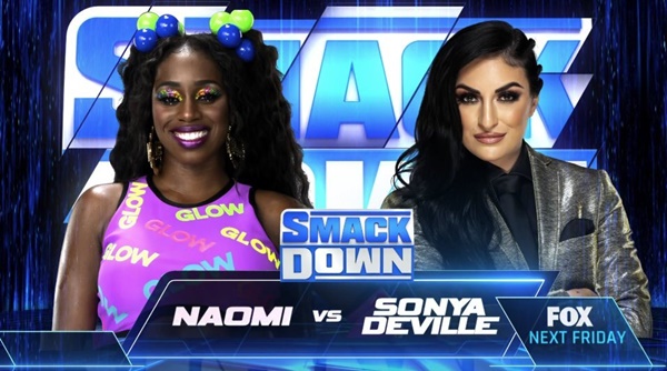 Sonya Deville vs Naomi Set for Tonight