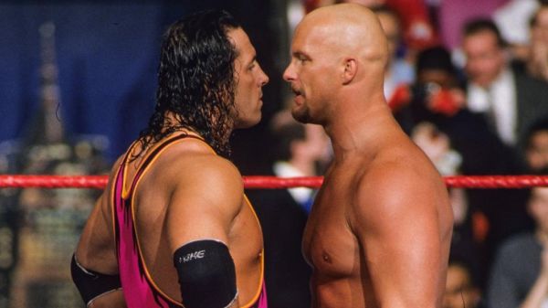 Bret Hart vs Steve Austin