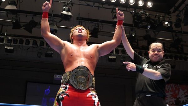 Kento Miyahara Triple Crown Heavyweight Champion