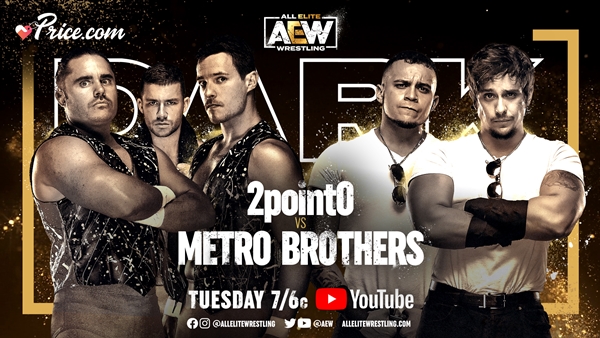 AEW Dark - Metro Brothers Debut Graphic