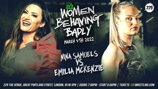 Pro Wrestling EVE Nina Samuels Emilia McKenzie