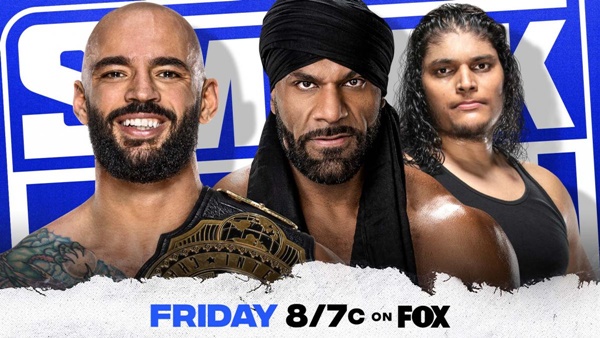 SmackDown - Jinder Mahal vs. Ricochet for the Intercontinental Championship