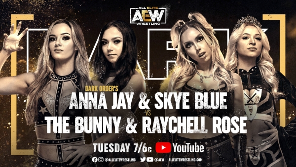 AEW Dark Anna Jay and Skye Blue vs The Bunny and Raychell Rose