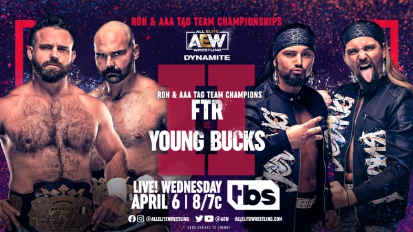 AEW Dynamite Feat FTR vs Young Bucks