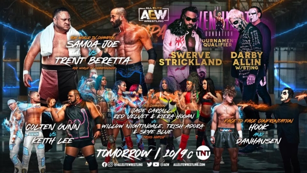 AEW Rampage Featuring Samoa Joe vs Trent Beretta
