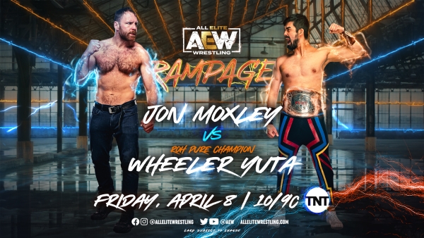 AEW Rampage Feat Wheeler Yuta vs Jon Moxley