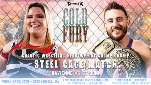 Chaotic Wrestling Presents Cold Fury 4 15 22 Full Card Preview