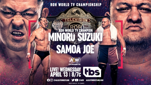 Minoru Suzuki vs Samoa Joe on AEW Dynamite