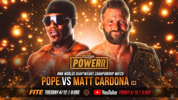 NWA Powerrr Featuring Pope vs Matt Cardona