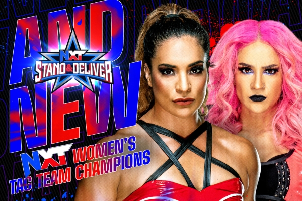 Raquel Gonzalez and Dakota Kai NXT Womens Tag Team Champions