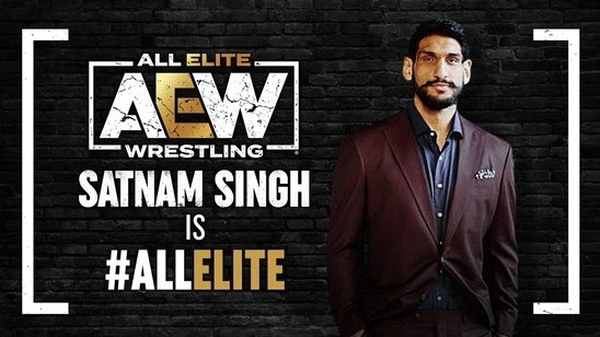 Satnam Singh AEW Debut