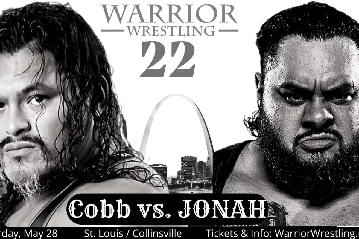 Warrior Wrestling Jeff Cobb vs JONAH