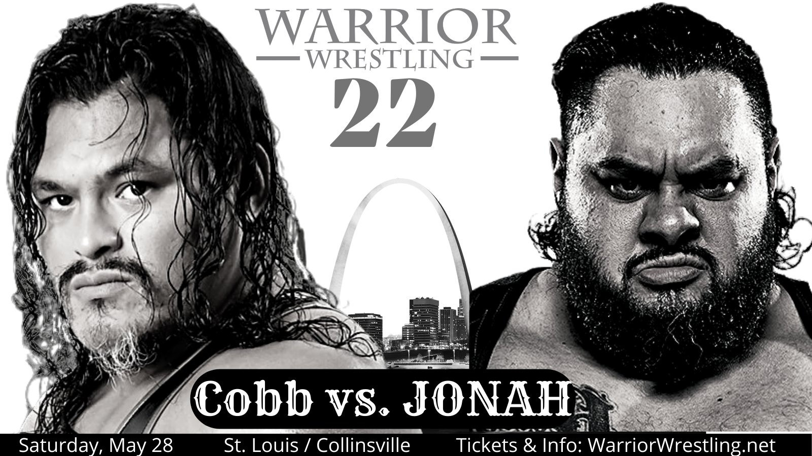 Warrior Wrestling Jeff Cobb vs JONAH