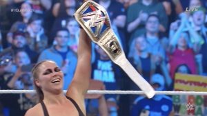 Ronda Rousey Wins SmackDown Womens Championship