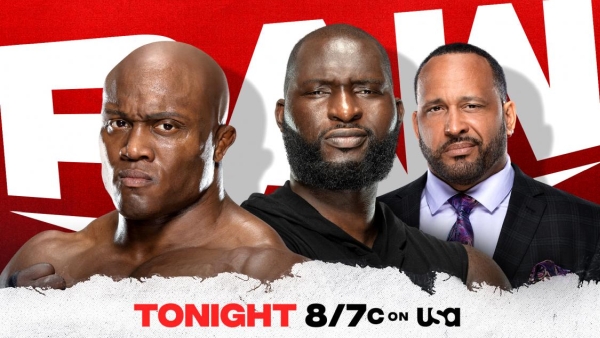 WWE Raw Feat Lashley vs Omos Steel Cage