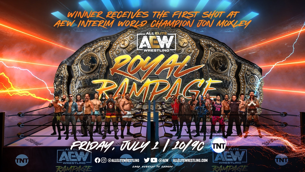 AEW Rampage Spoilers (7/1/22) - Results for Royal Rampage Match
