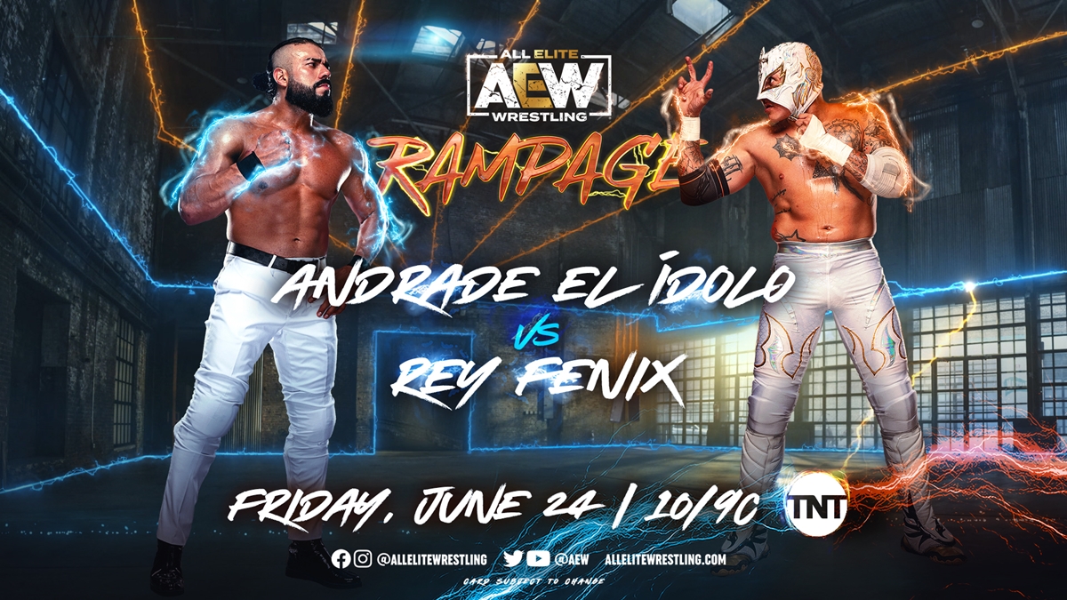 AEW Rampage Spoilers - Andrade vs Fenix Graphic