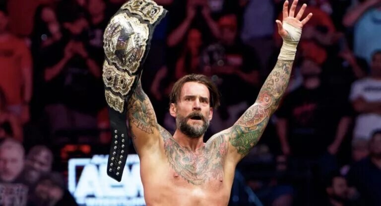 CM Punk AEW World Championship