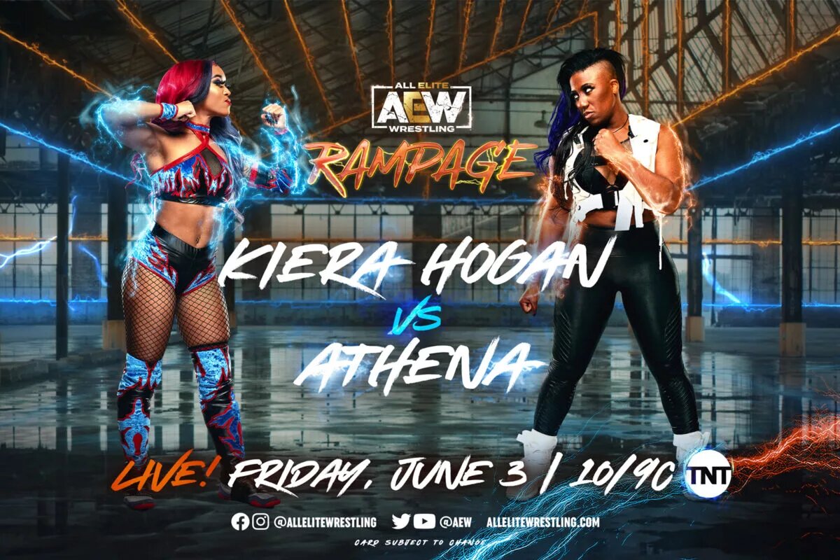 Athena In Ring Debut