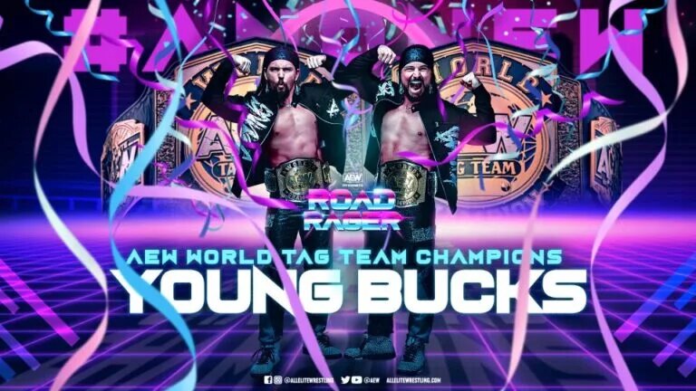 Young Bucks AEW Tag Champs
