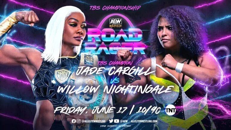 AEW Rampage Road Rager Spoilers - Cargill vs Nightingale graphic