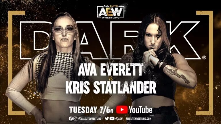AEW Dark Card - Statlander vs Everett graphic