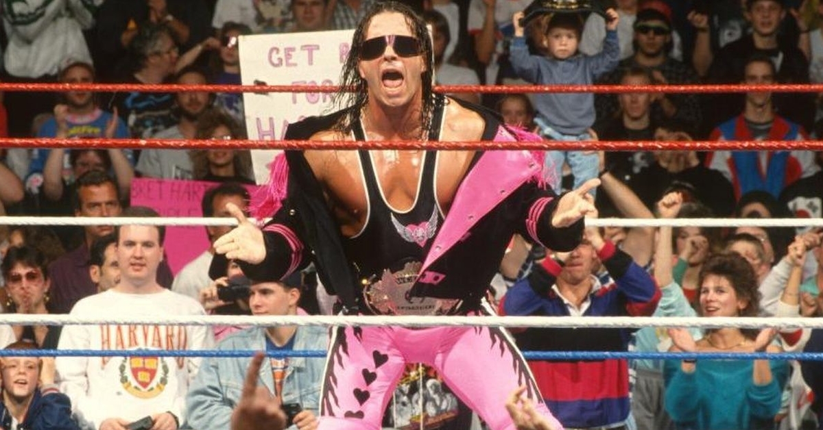 Bret Hart WWF New Generation Star