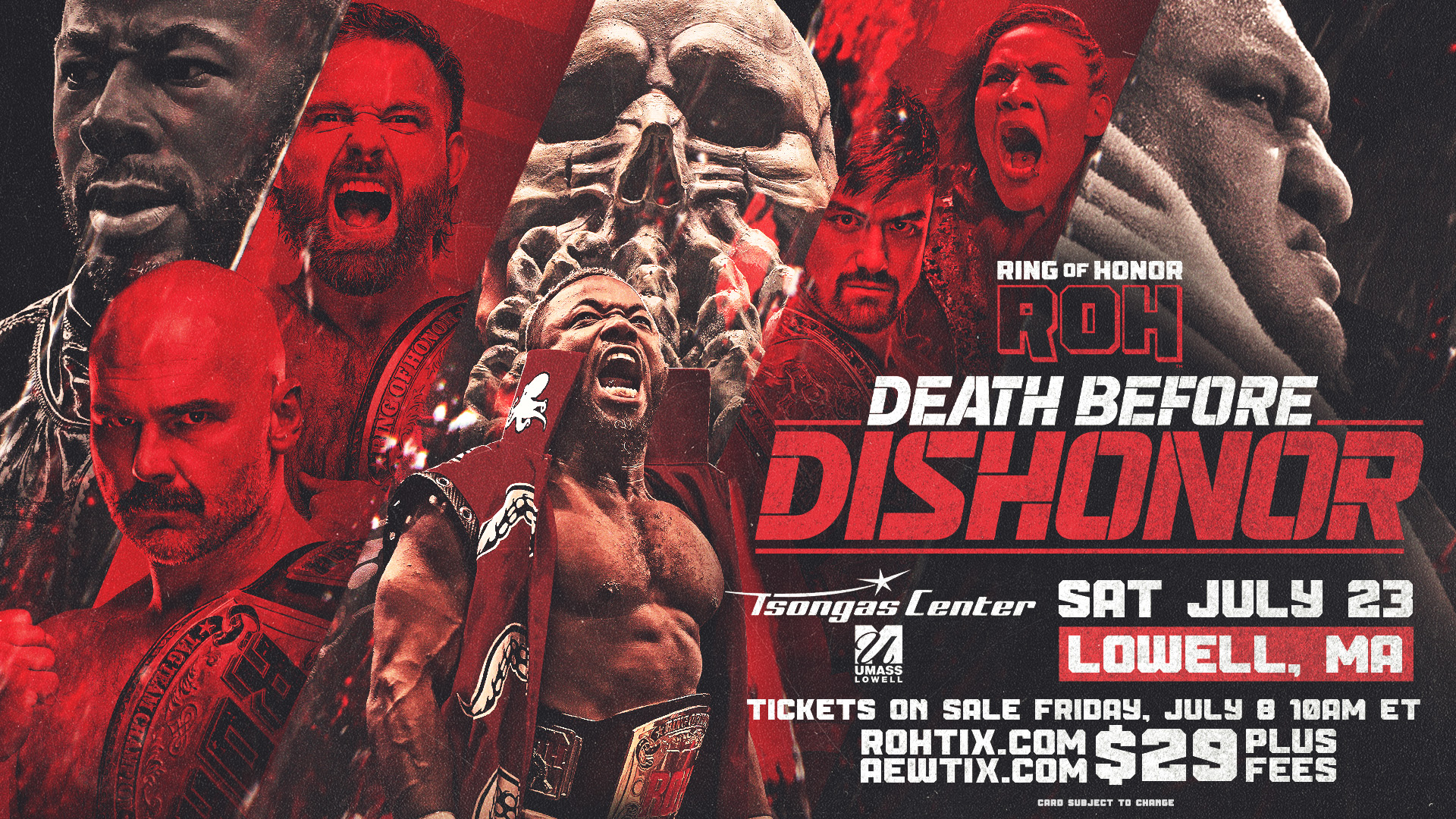 ROH Death Before Dishonor 2022 Betting Odds