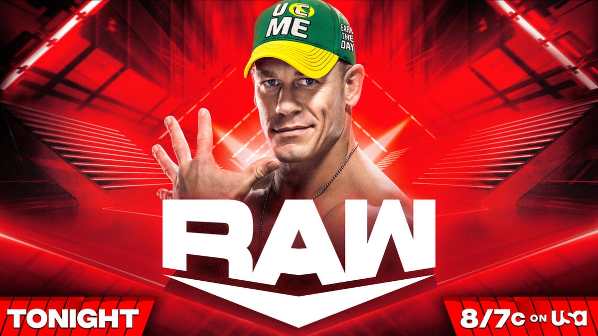 WWE Raw Featuring 20 Years of John Cena