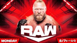 WWE Raw Card - Brock Lesnar Returns