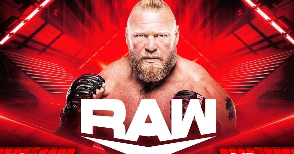A photo of Brock Lesnar, who declared for the 2026 WWE Royal Rumble.