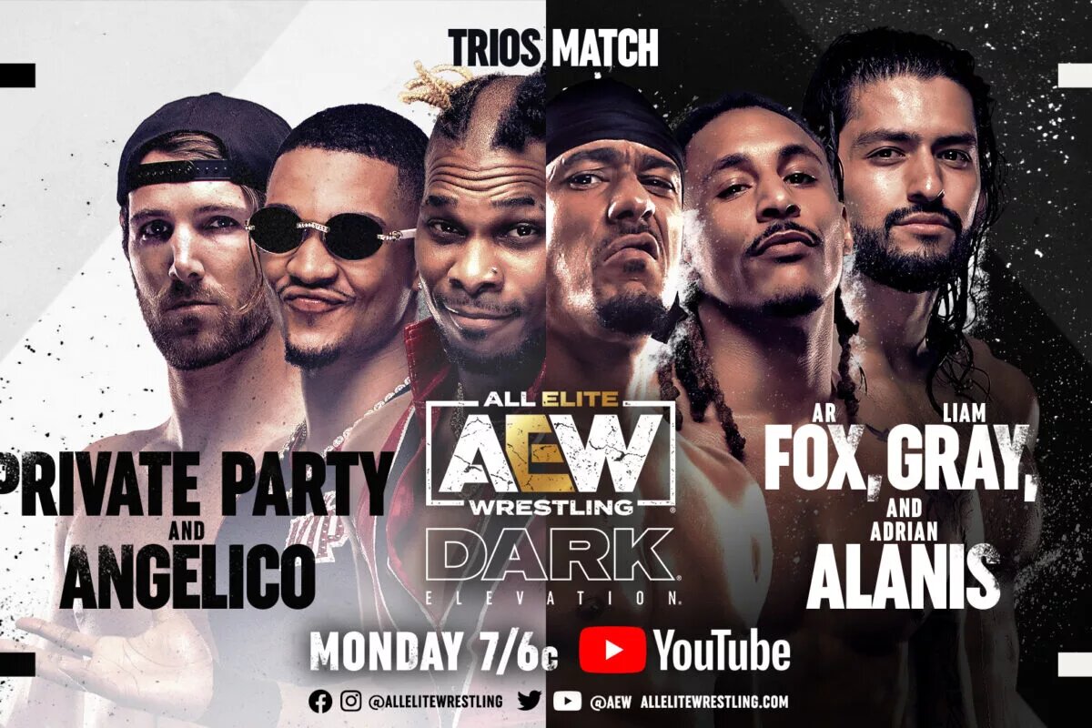 AR Fox AEW Debut on Dark Elevation
