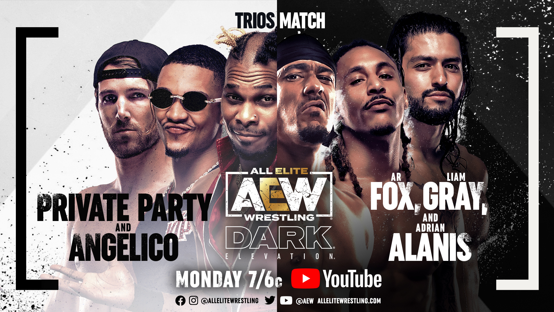 AR Fox AEW Debut on Dark Elevation