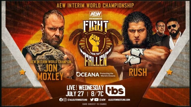 Fight for the fallen update - RUSH vs Moxley