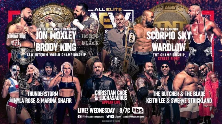 AEW Dynamite Feat Jon Moxley vs Brody King