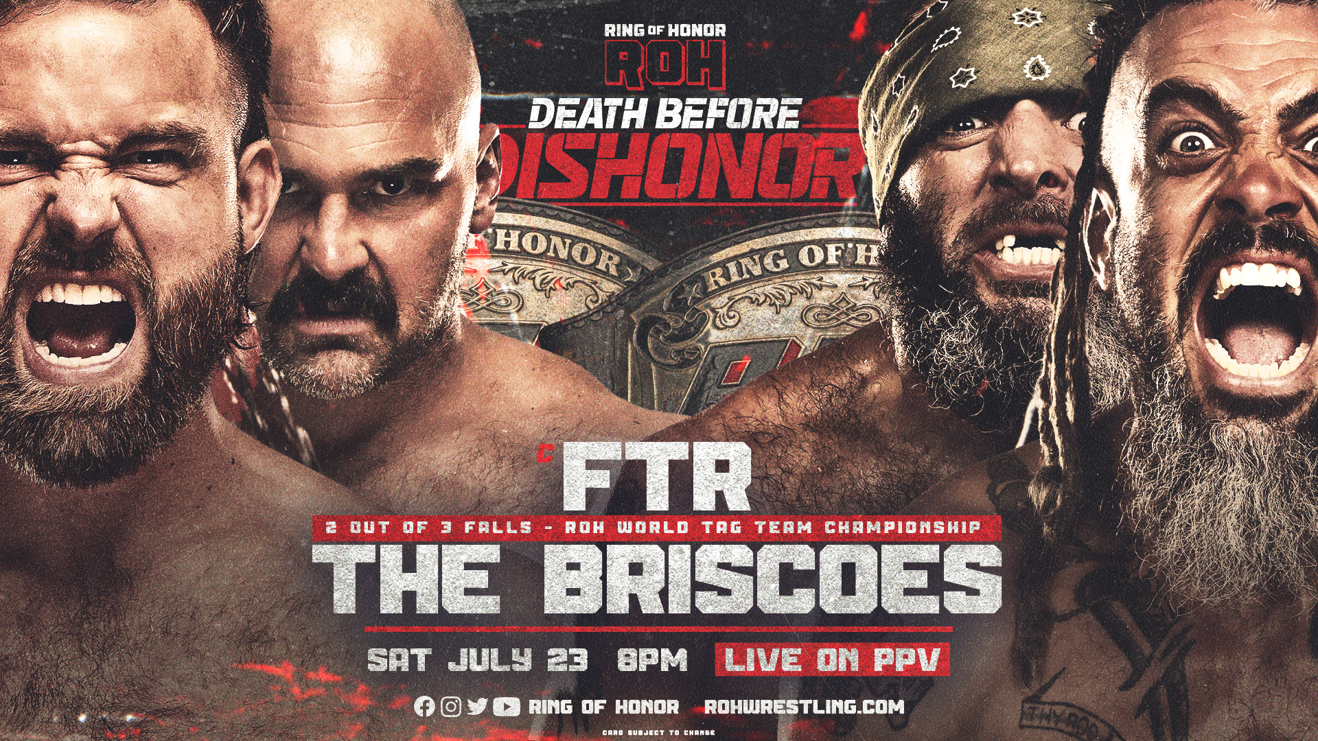 ROH Death Before Dishonor 2022 Preview and Predictions