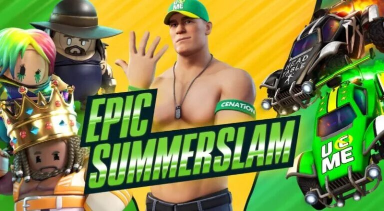 WWE Epic SummerSlam event to feature cross-over with Rocket League, Fortnite, and Fall Guys