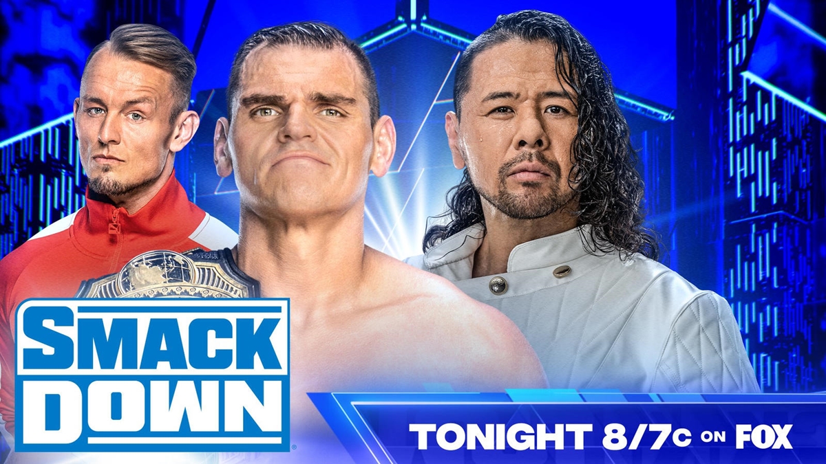 WWE SmackDown Card - Gunther vs Shinsuke Nakamura graphic