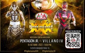TripleMania 30 - Pentagon vs Villano graphic