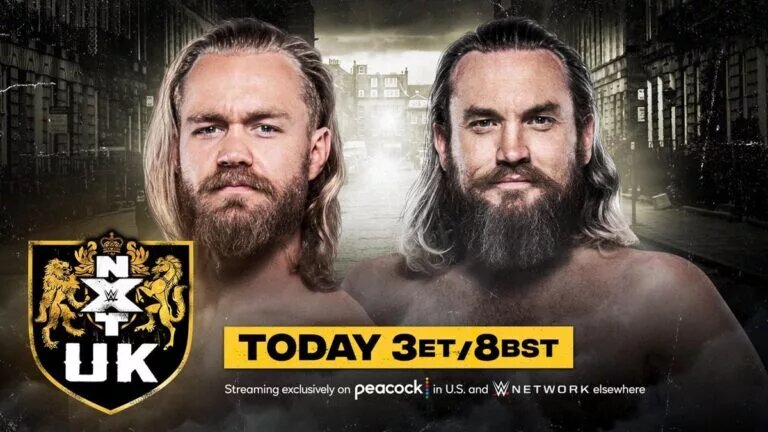Final NXT UK - Trent Seven vs Tyler Bate graphic
