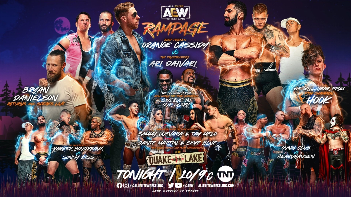 AEW Rampage: Quake by the Lake (8/12/22) - Full Card, Preview