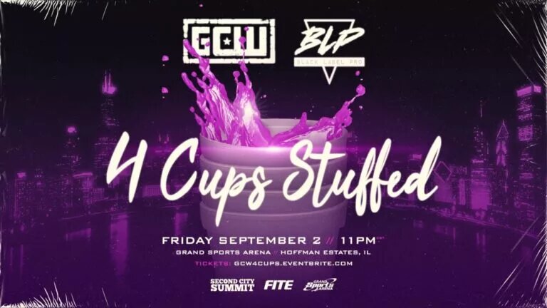 GCW x Black Label Pro 4 Cups Stuffed