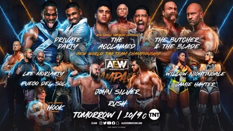 AEW Rampage Card graphic