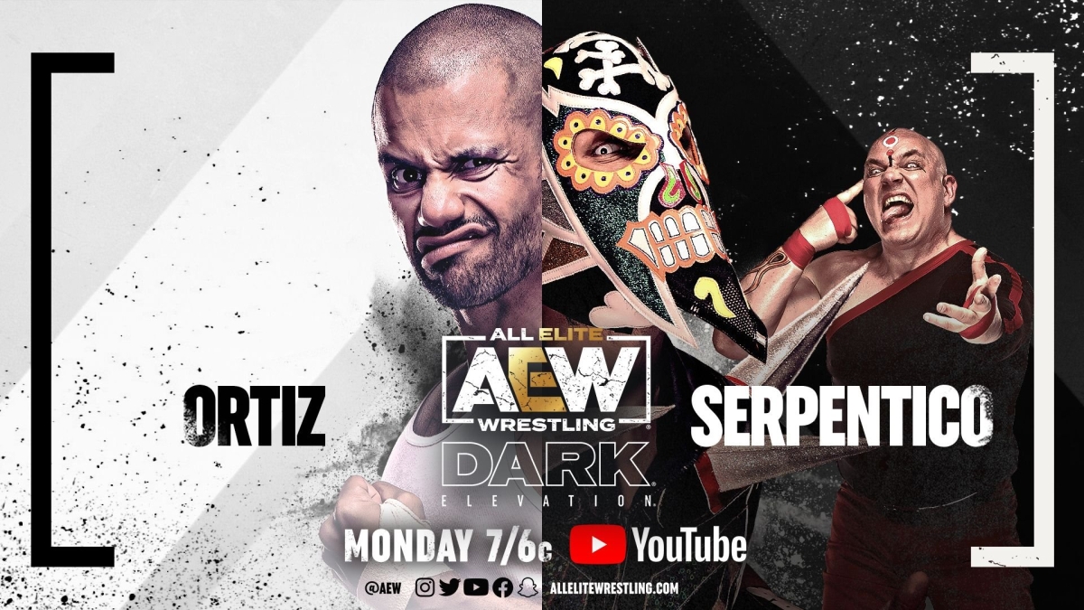AEW Dark Elevation Feat Ortiz vs Serpentico