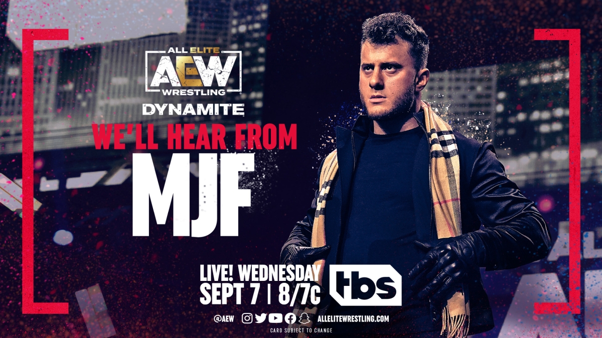 MJF Returns on AEW Dynamite